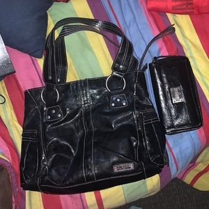 Kenneth Cole Reaction tote and wallet set